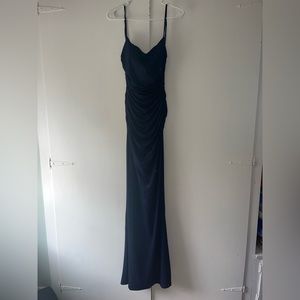 Navy Blue Formal Dress